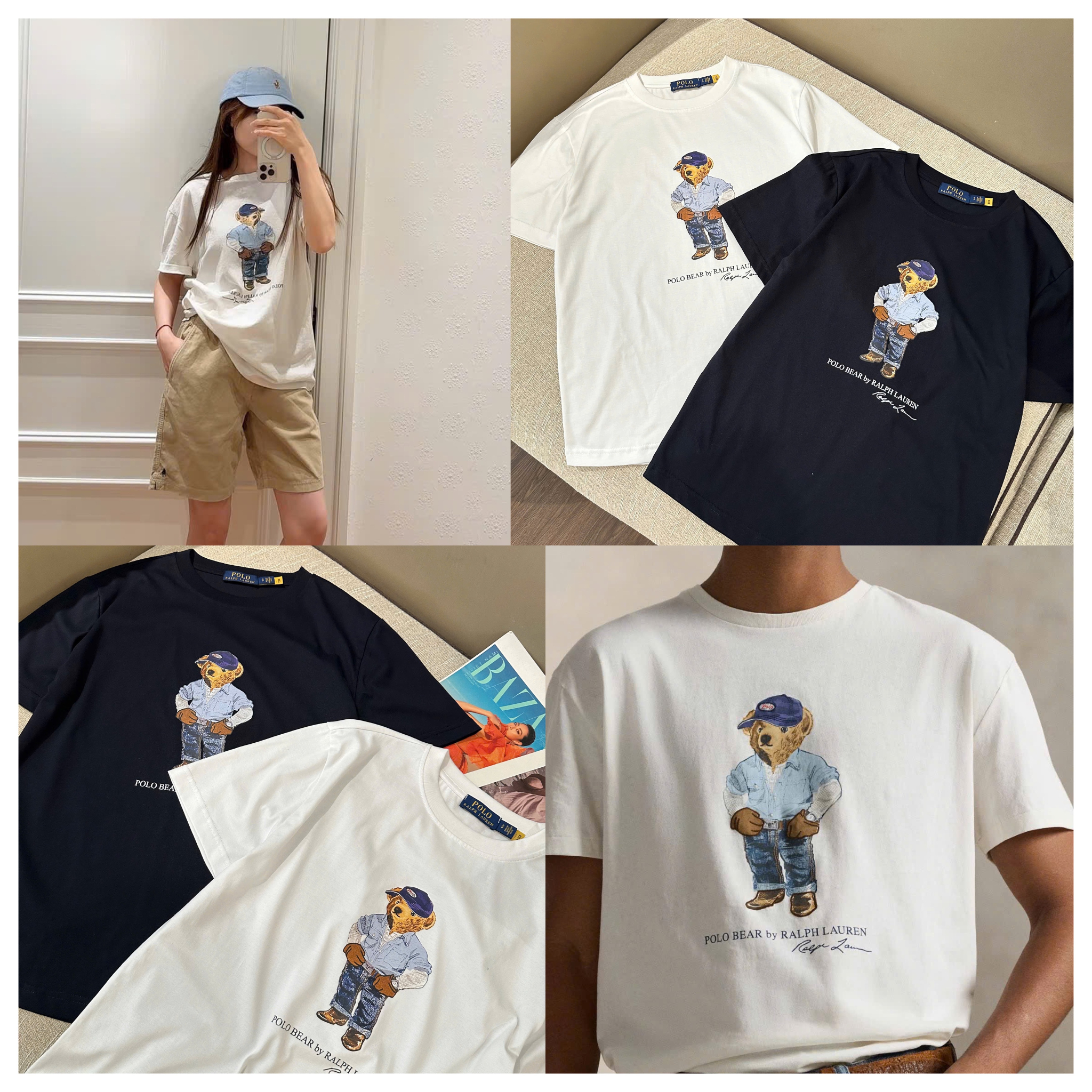 Phông Gấu Polo Unisex Dư Xịn 16387