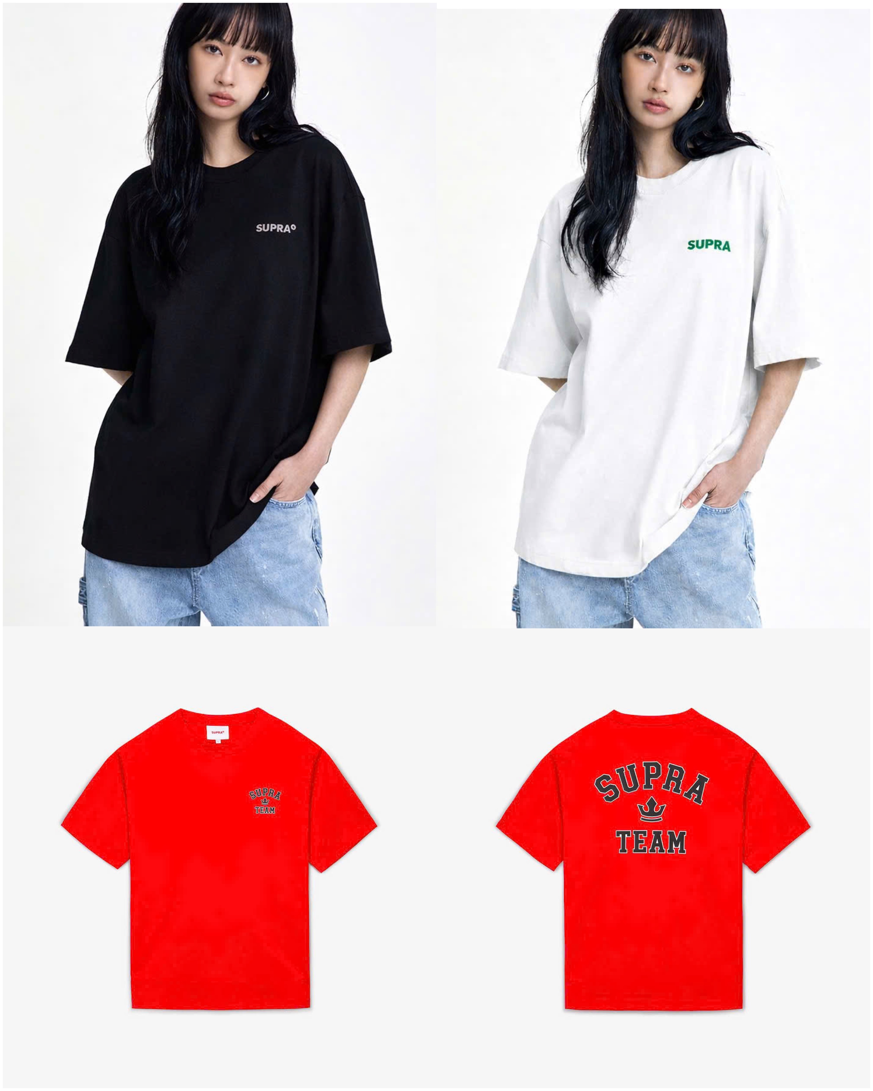 Phông Supra Xuất Hàn Dư Xịn Unisex 16237