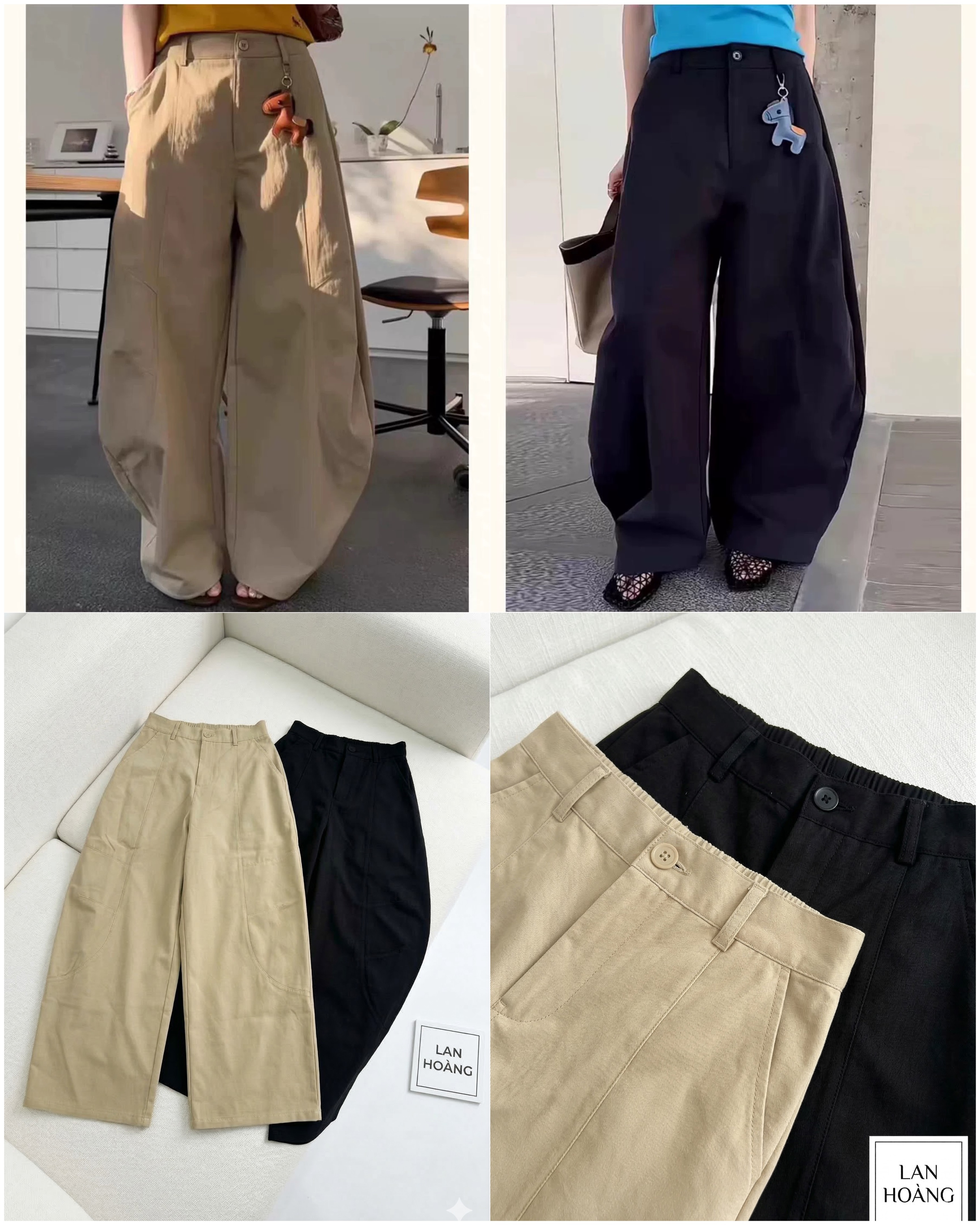 Quần Baggy Ống Cong Soul 16254