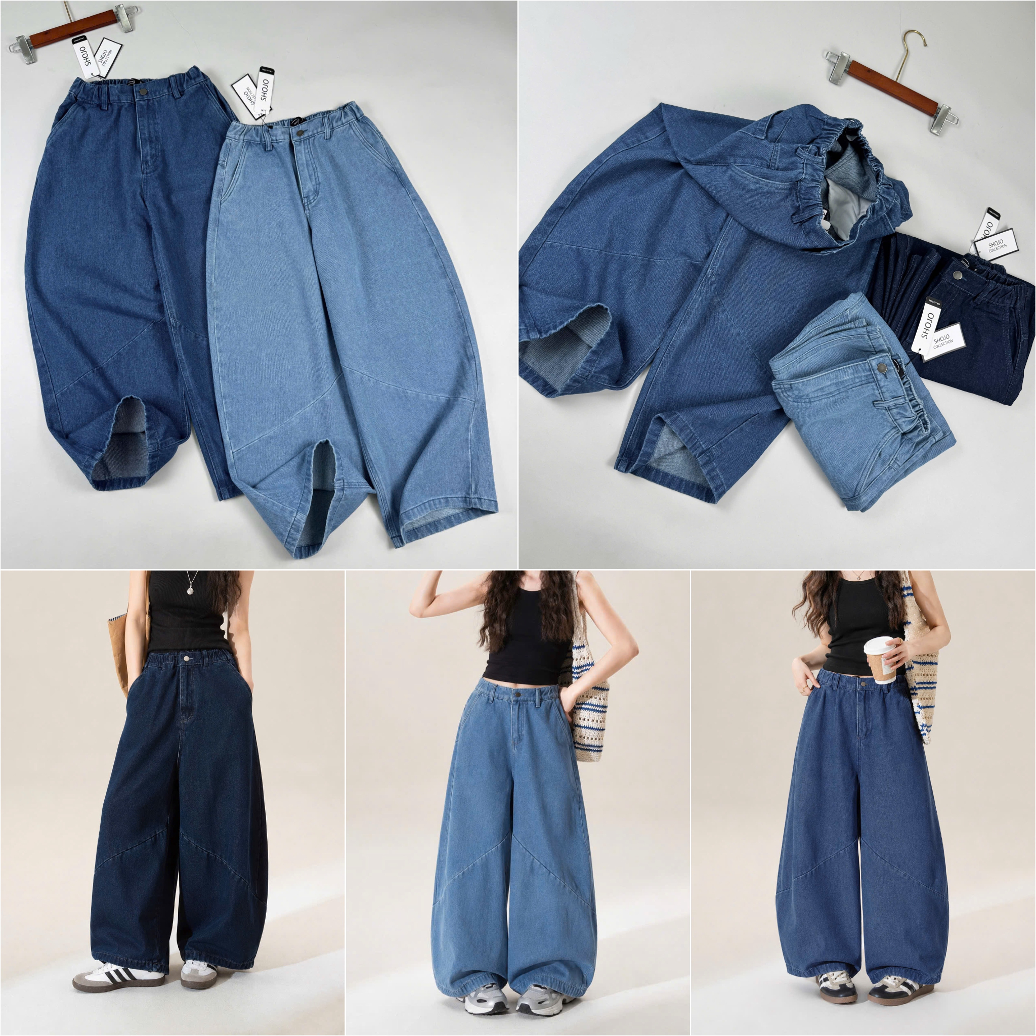 Quần Shojo Denim ống cong 16500