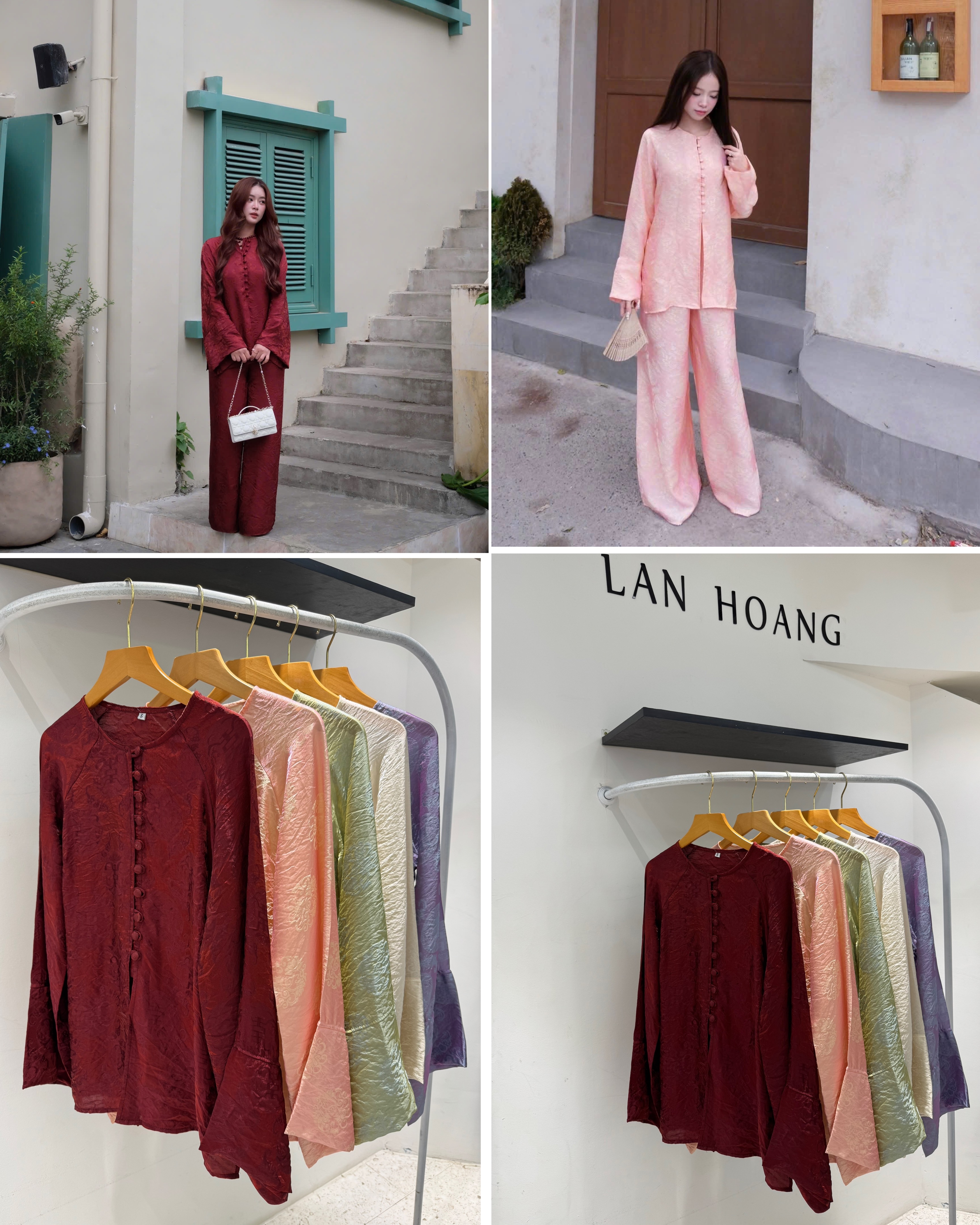 Set Bà Ba khuy bọc (Loại tay Gấu to) 18113