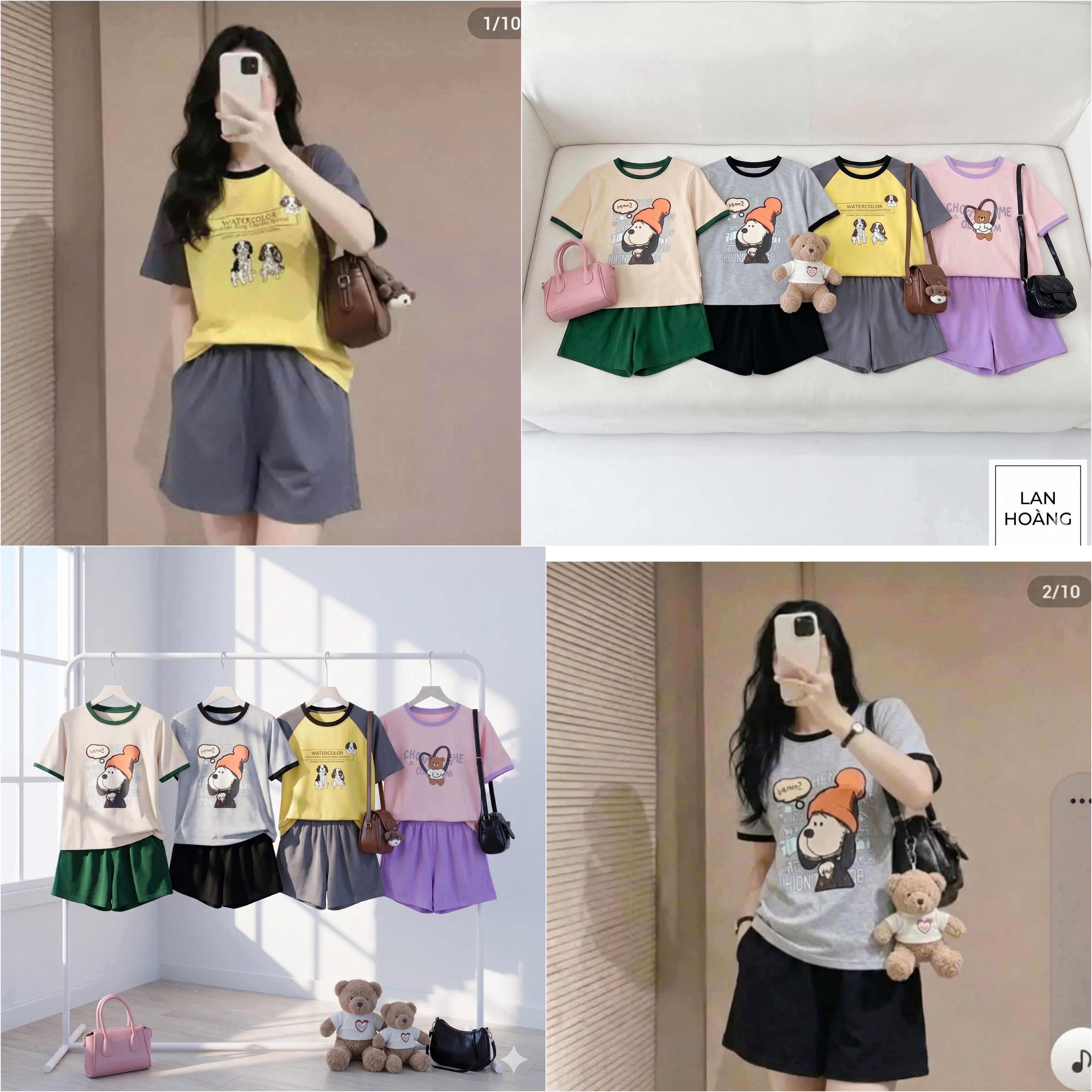 Set Bộ Uni Cotton Dư Xịn 16349