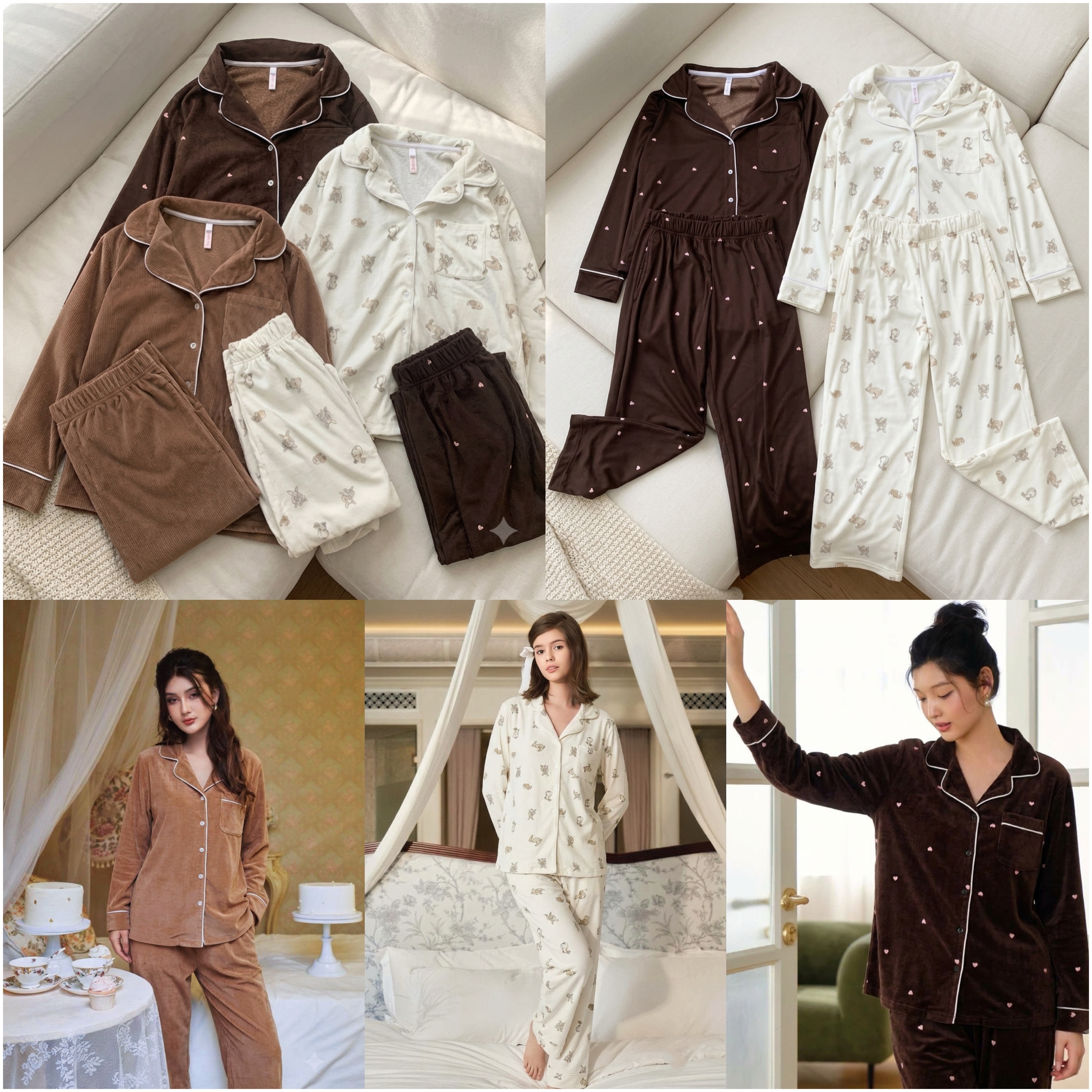 Set Pyjama joyspun Xuất UK Dư Xịn 16792