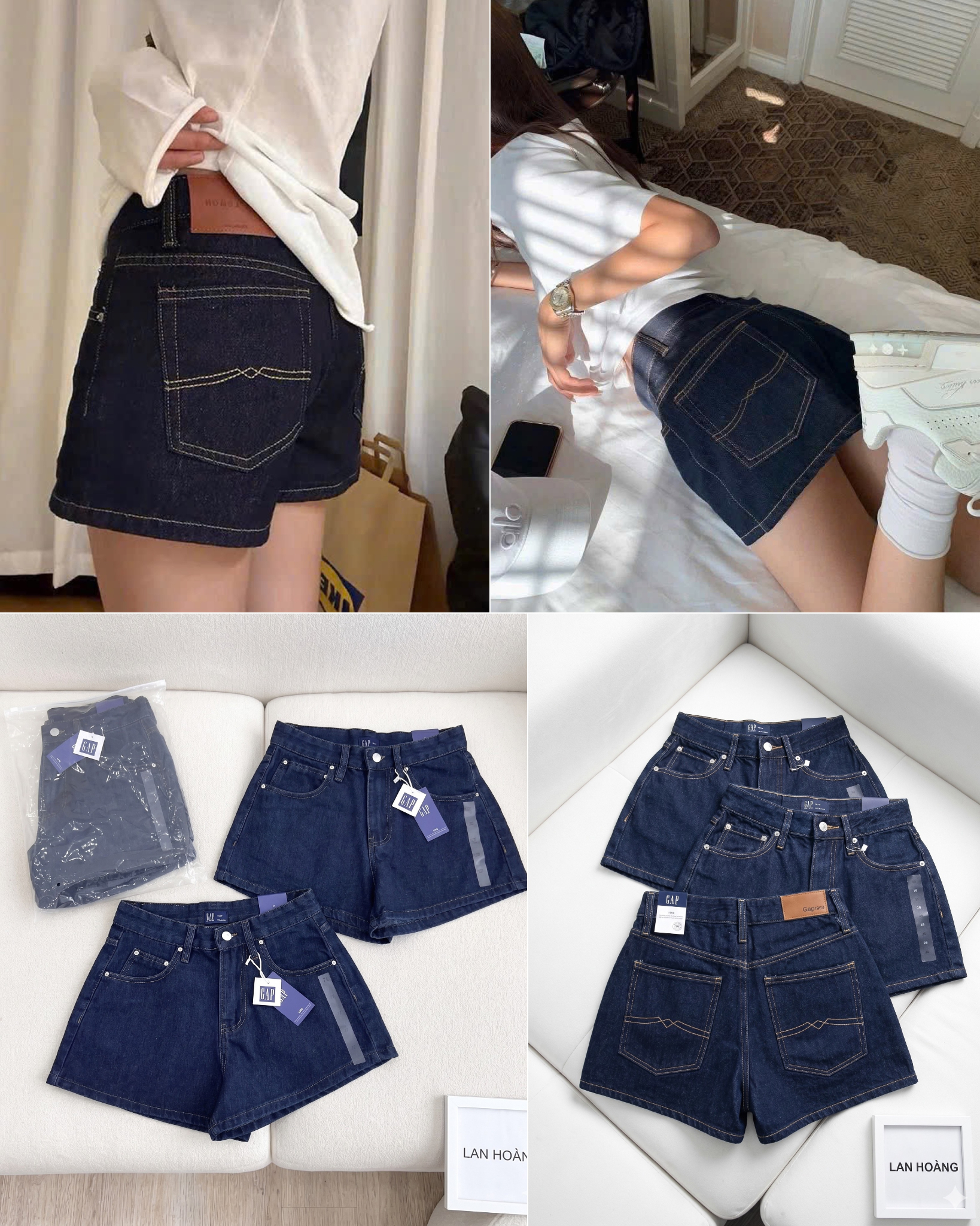 Short Gap Denim Dư Xịn 16444
