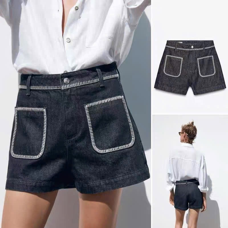 Short ZR thêu viền túi Xịn 18210 (Form bé)