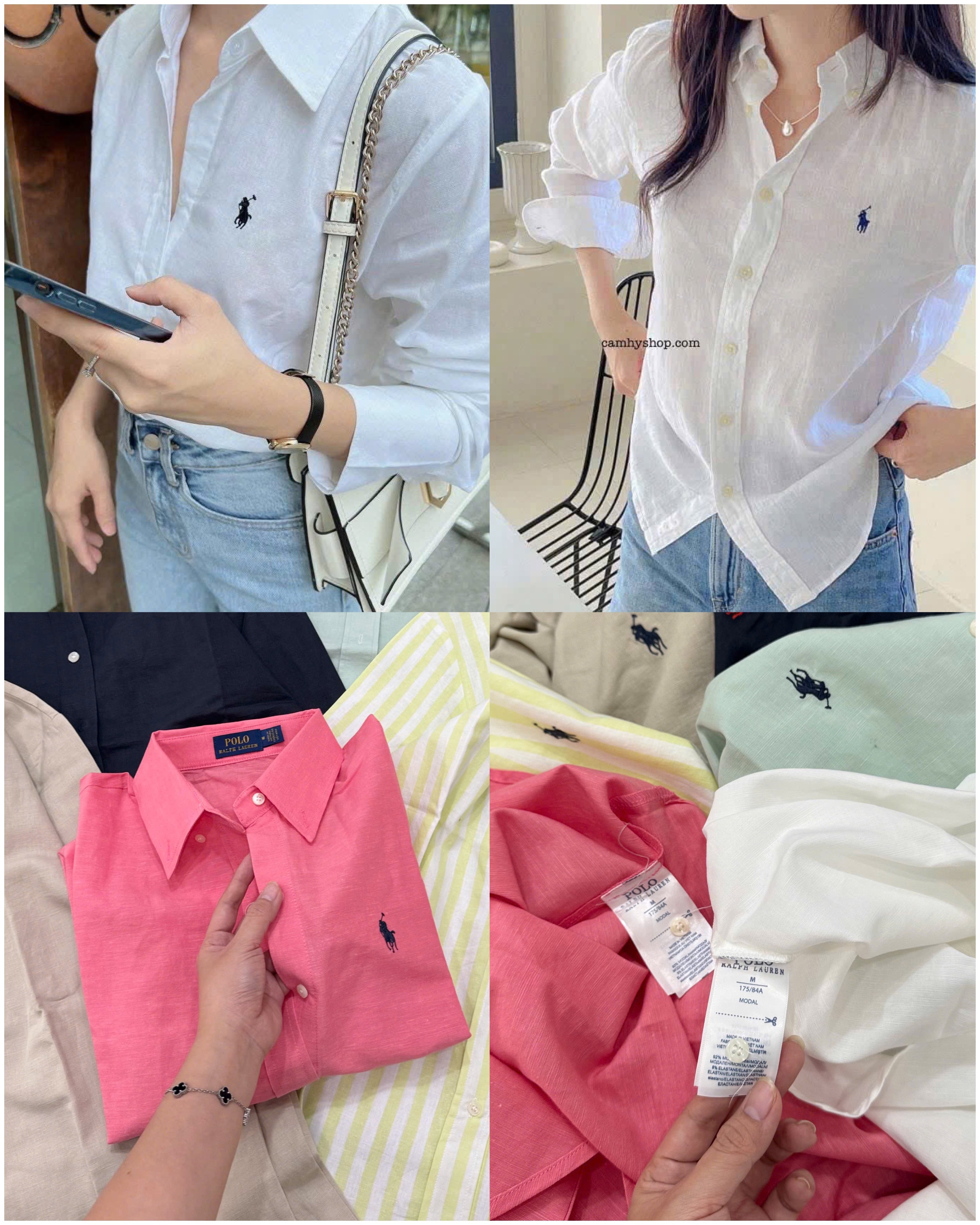 Sơ Mi Polo 2 Màu dư xịn 16180