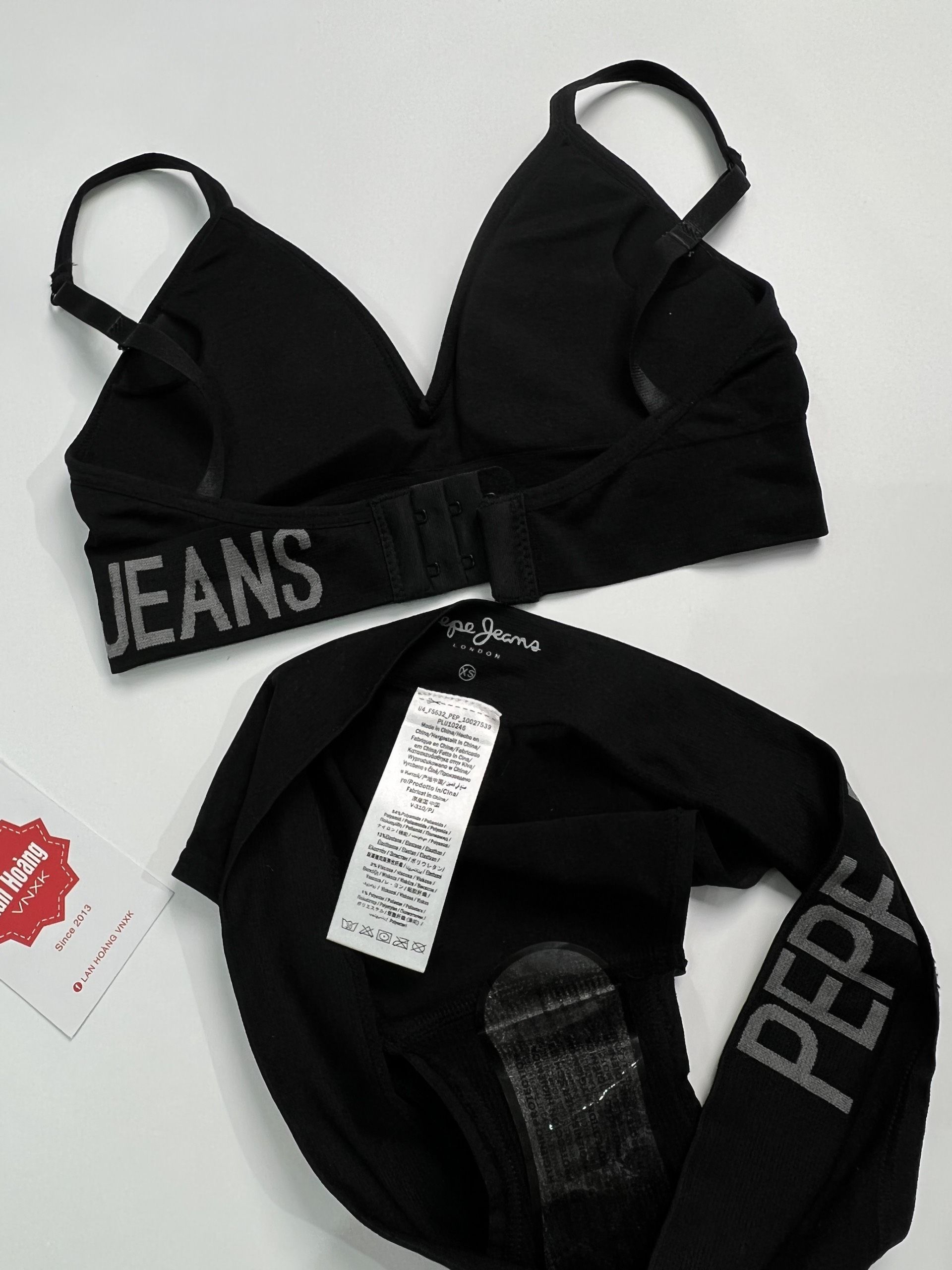 Set Bra cài Pepe Jean Dư XỊN