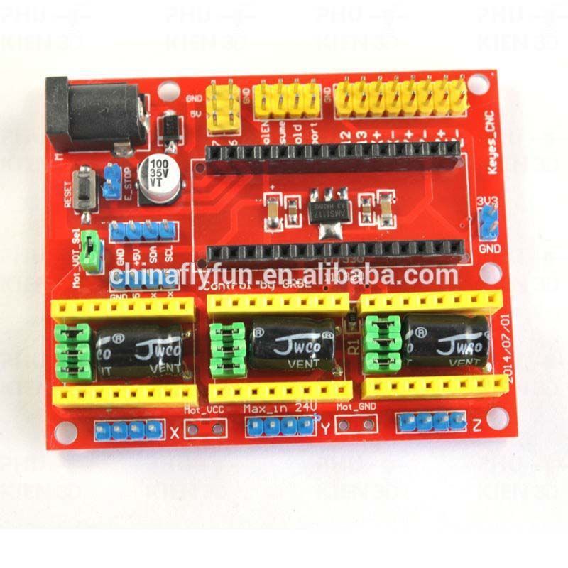 cnc shield v4 mạch điều khiển động cơ cho arduino nano