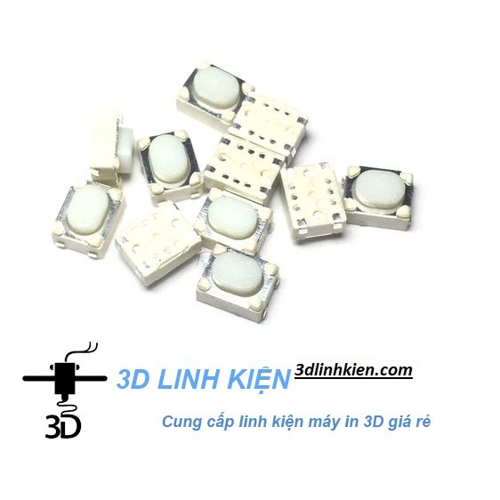 nút nhấn smd 3x4x2.5 (5 cái ) chân đóng