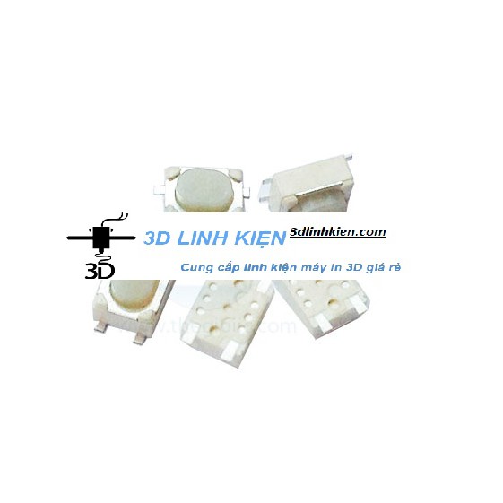 nút nhấn smd 3x4x2.5 (5 cái ) chân đóng