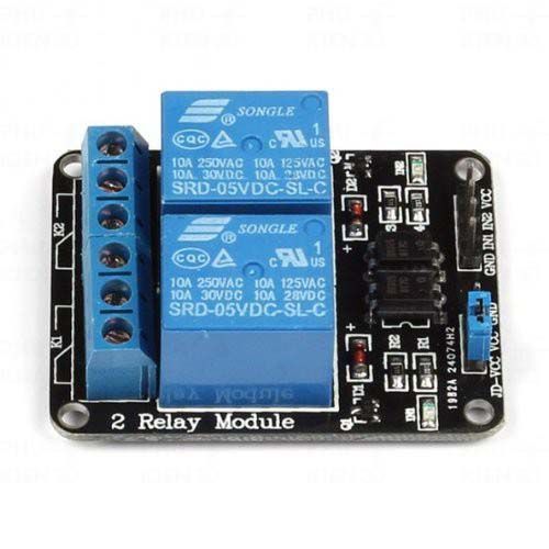 2 Relay Module 5V Có Opto Cách Ly