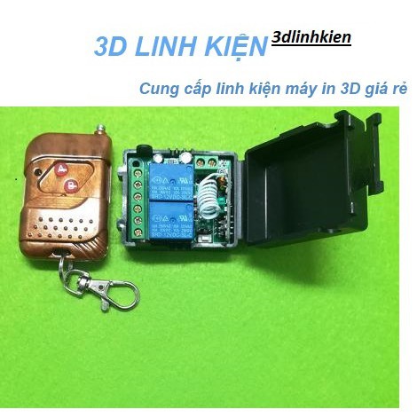 module relay 2 kênh 12V điều khiển từ xa bằng remote RF315