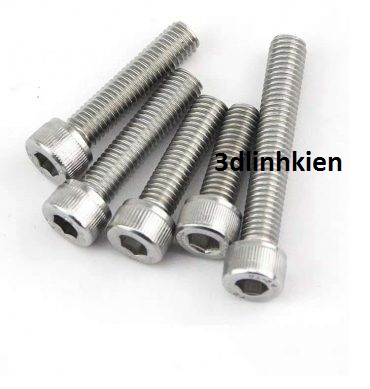 Bulong đầu trụ inox 304 M4 - 22mm