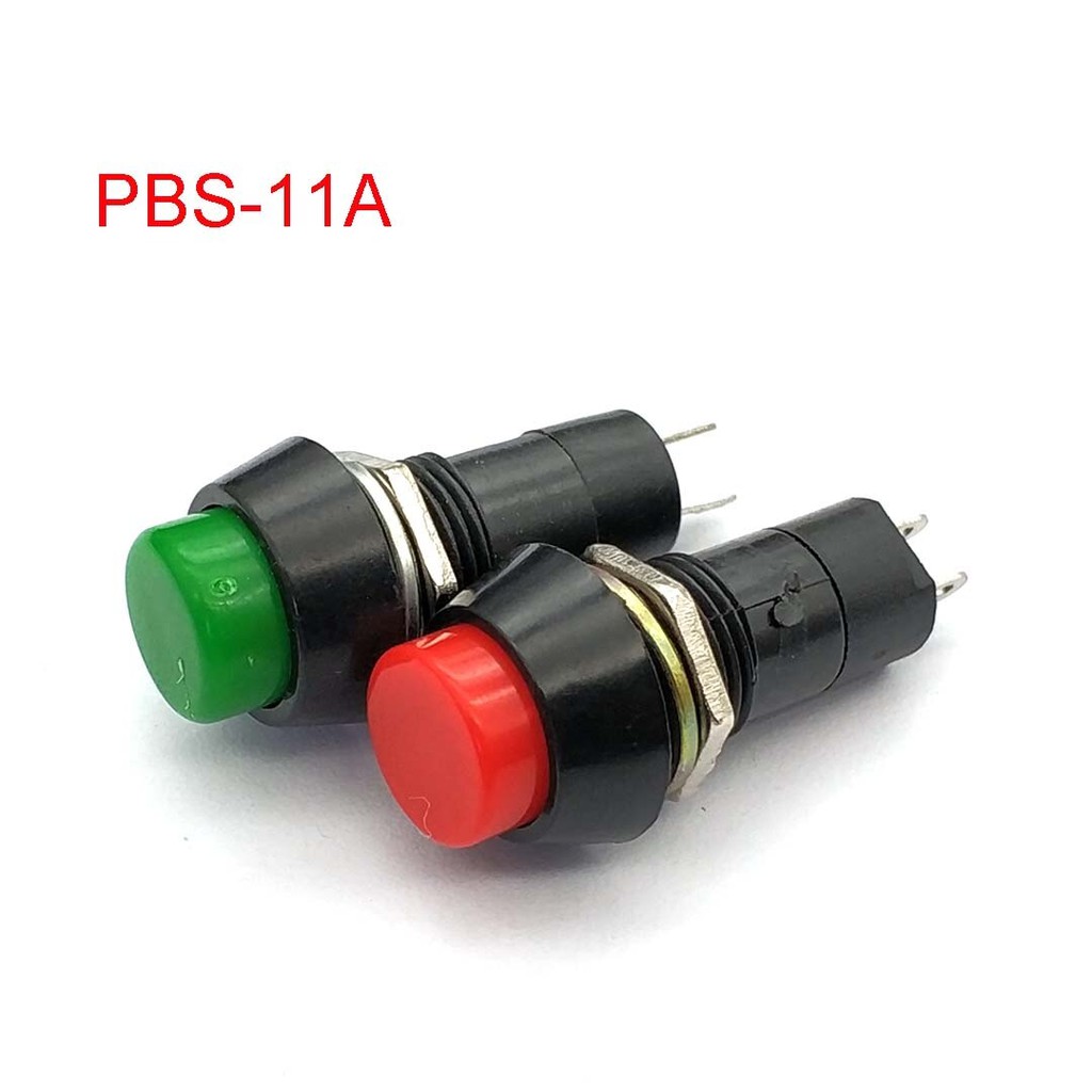 Nút nhấn PBS-11A 12MM màu đỏ