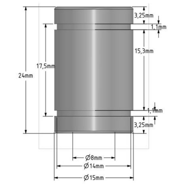 Con trượt tròn LM25UU