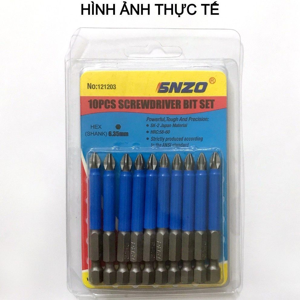 Mũi bắn vít đầu tuốc nơ vít Voto PH2 dài 50mm