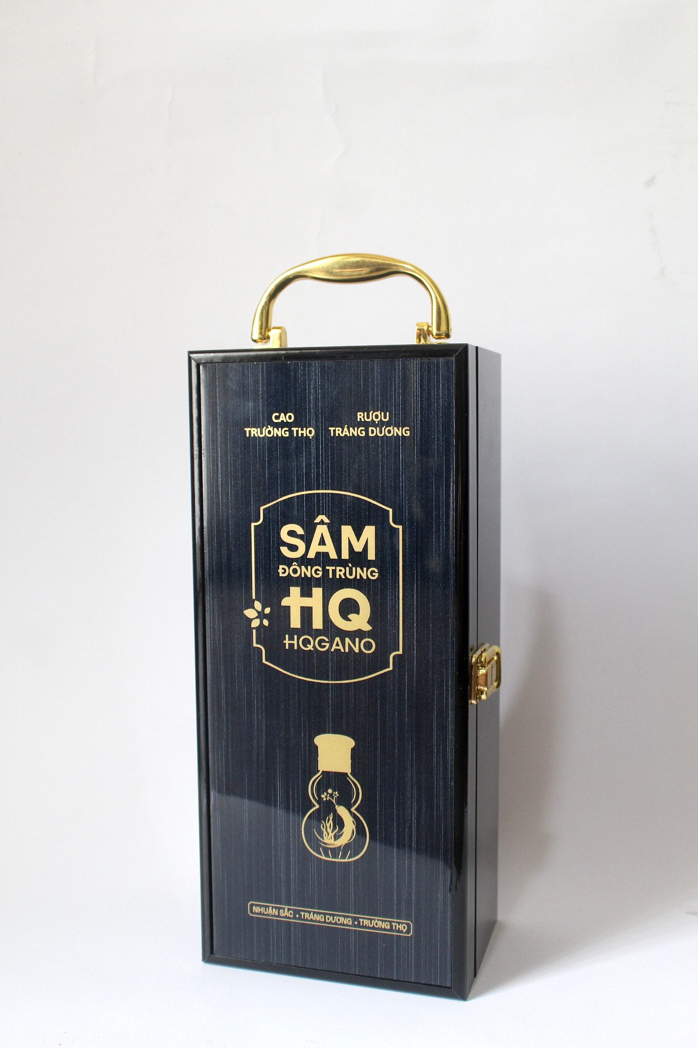 Set Sâm Đông Trùng HQGANO _ Sâm Trường Thọ {21 lọ*30ml/lọ}