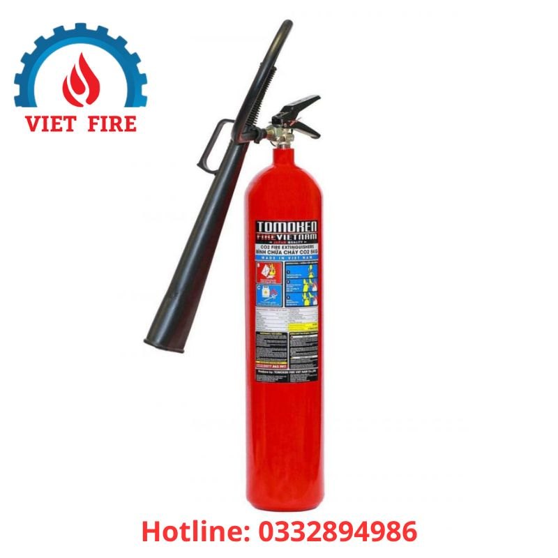 Bình chữa cháy khí CO2 5kg TOMOKEN