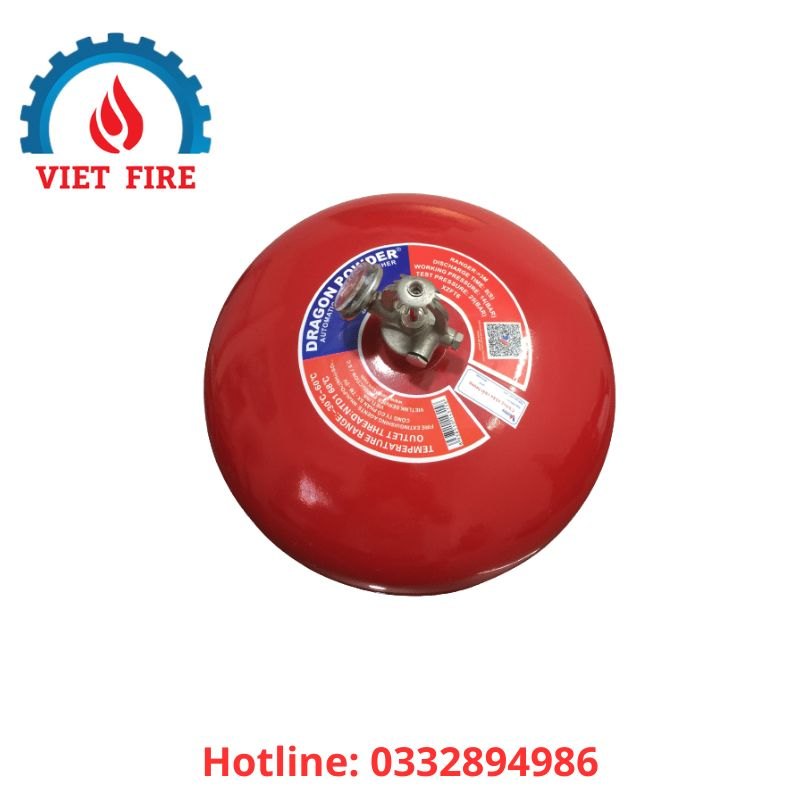 Bình chữa cháy tự động kích hoạt dạng treo bột ABC 8Kg DRAGON