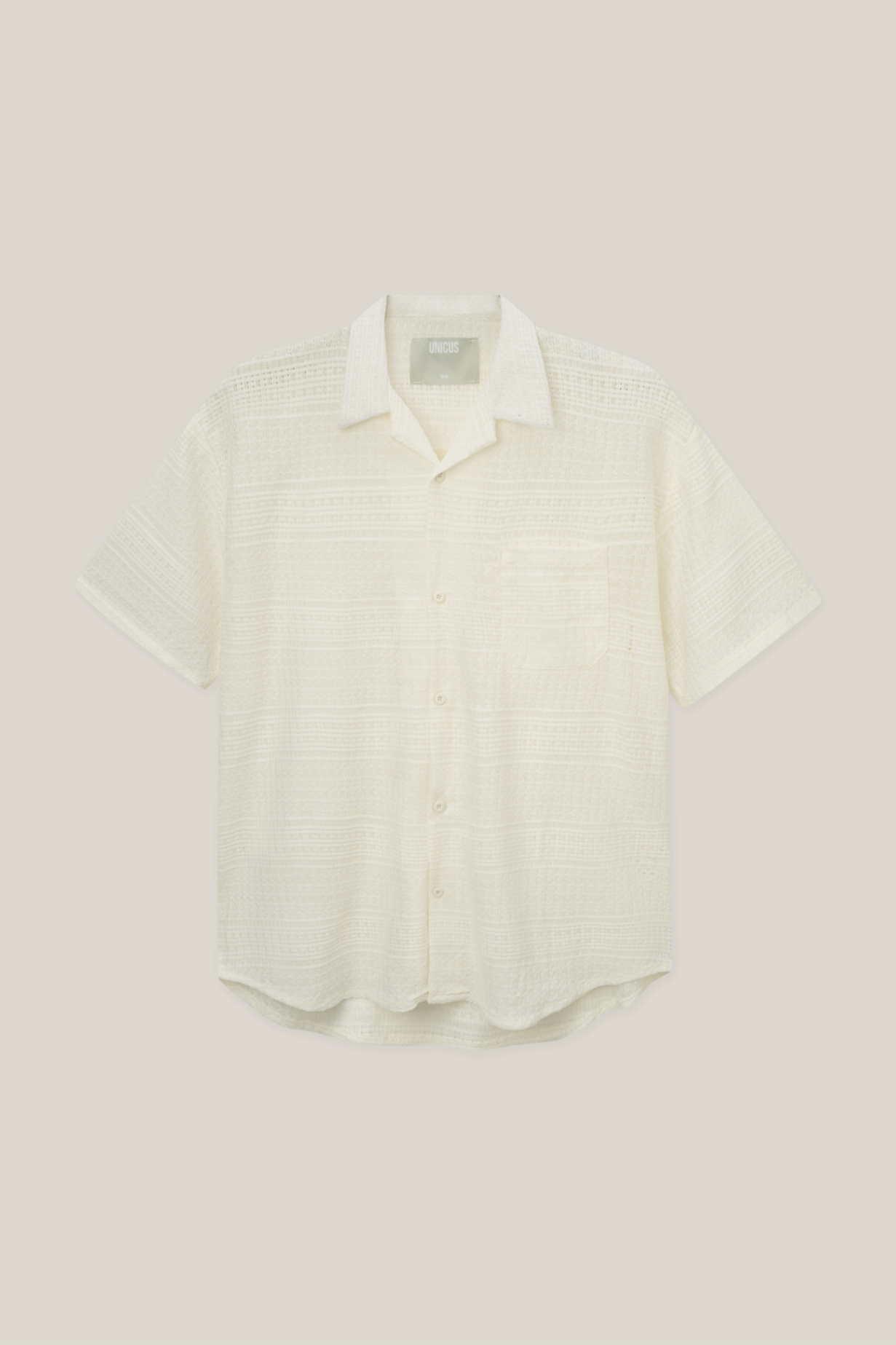 Leif Cuban Shirt White