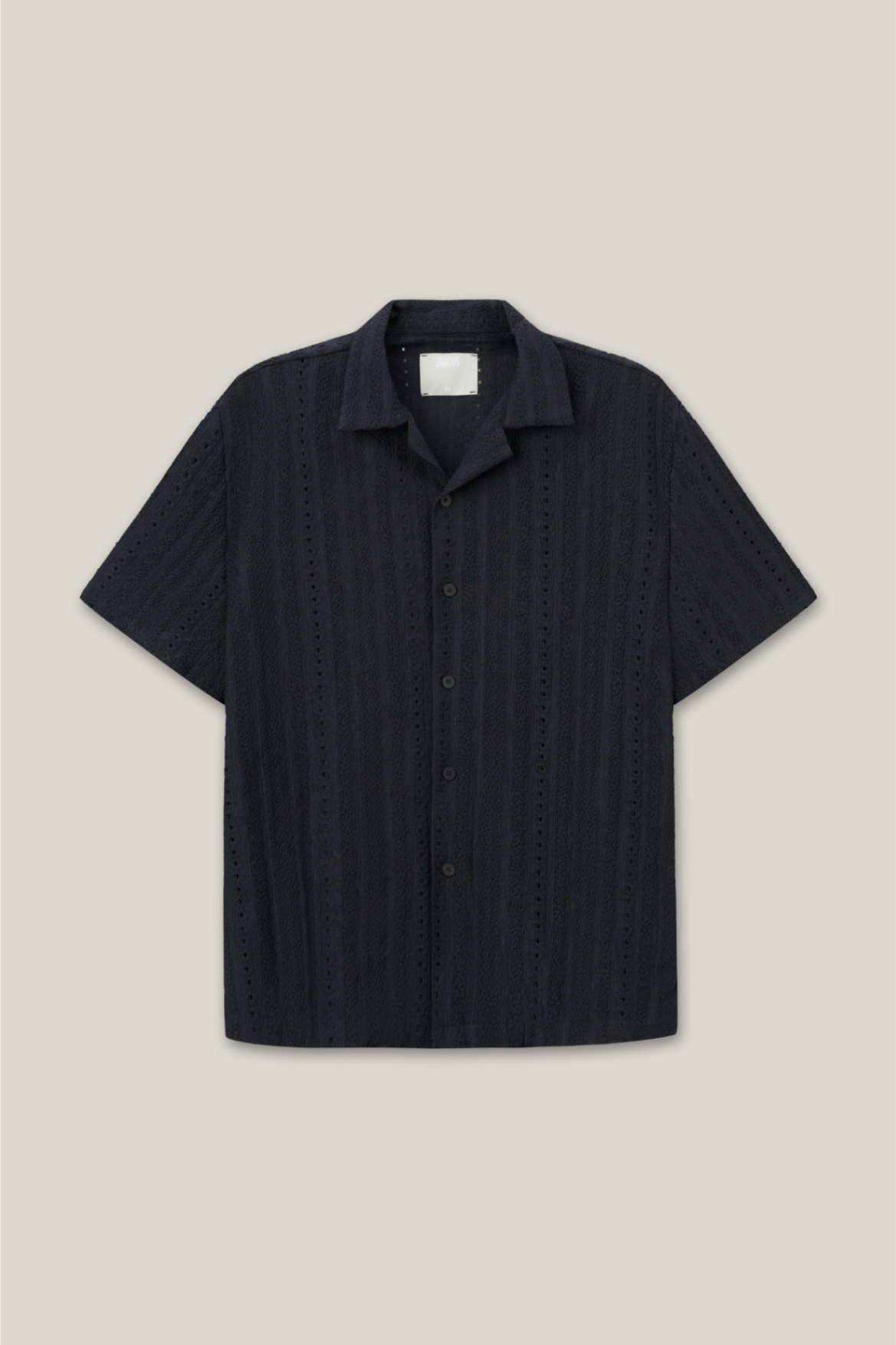 Miles Cuban Shirt Navy