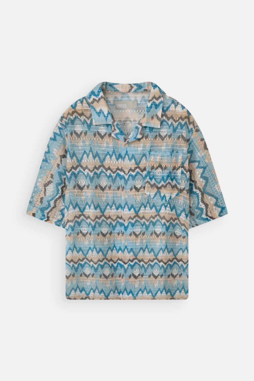 Feng Cuban Shirt Dark Blue