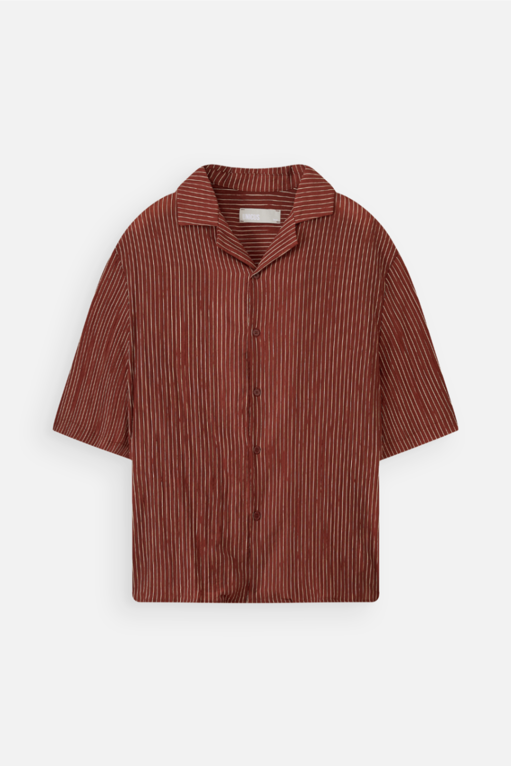 Lovell Cuban Shirt Brick Red