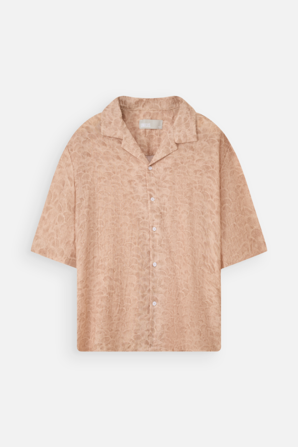 Fergus Cuban Shirt Orange