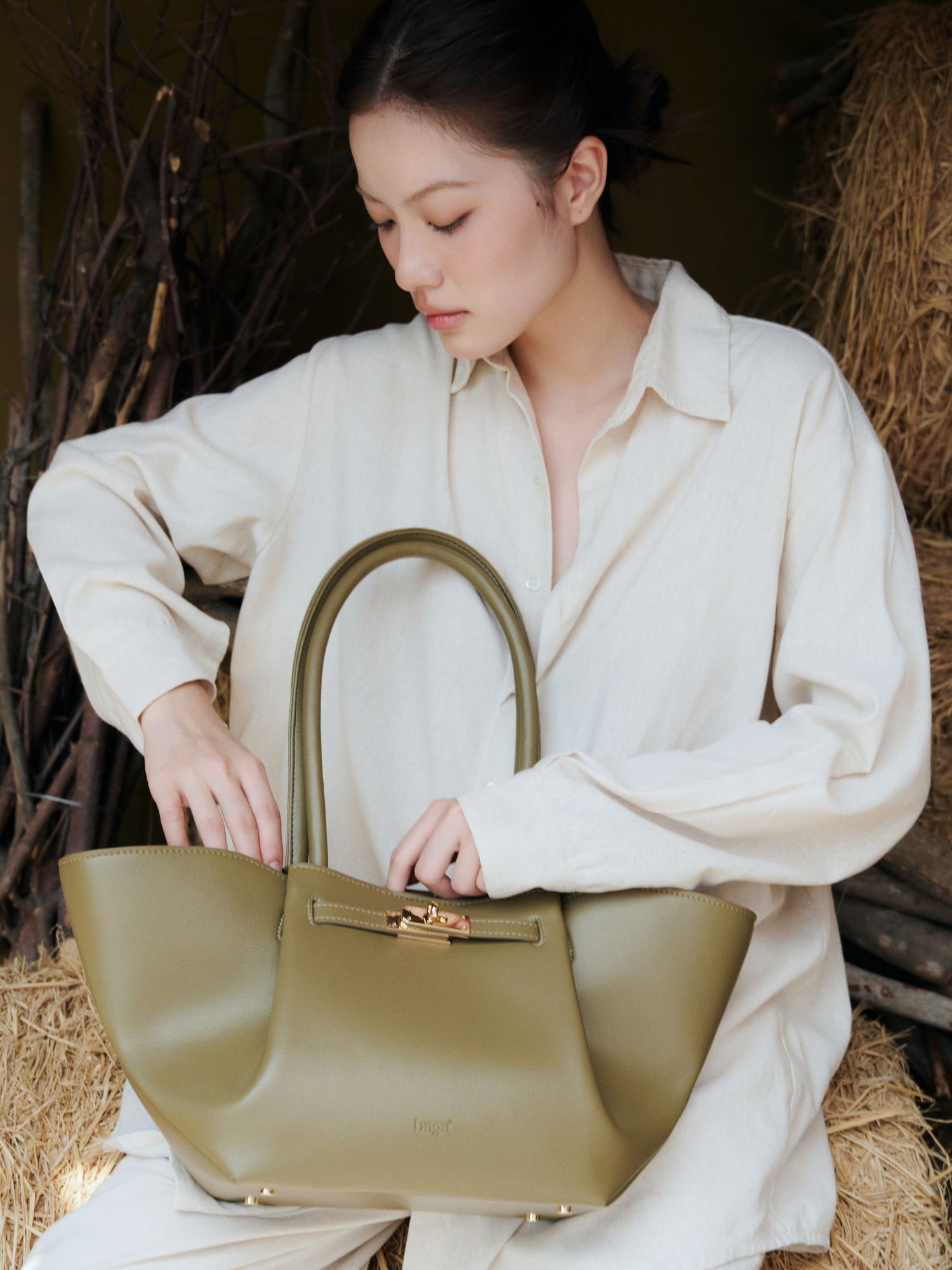 Goda Bag-M-Olive