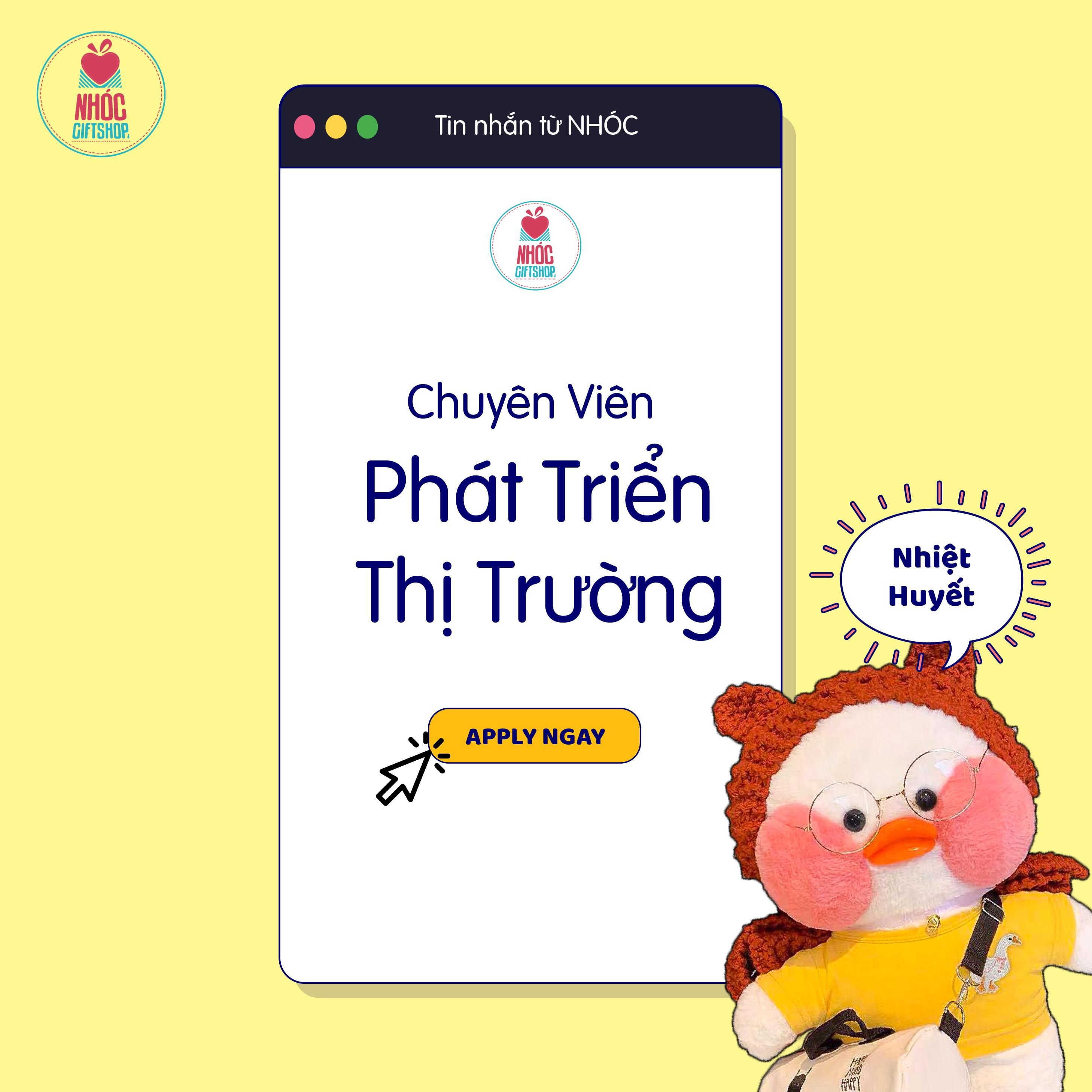 CHUYÊN VIÊN PHÁT TRIỂN THỊ TRƯỜNG