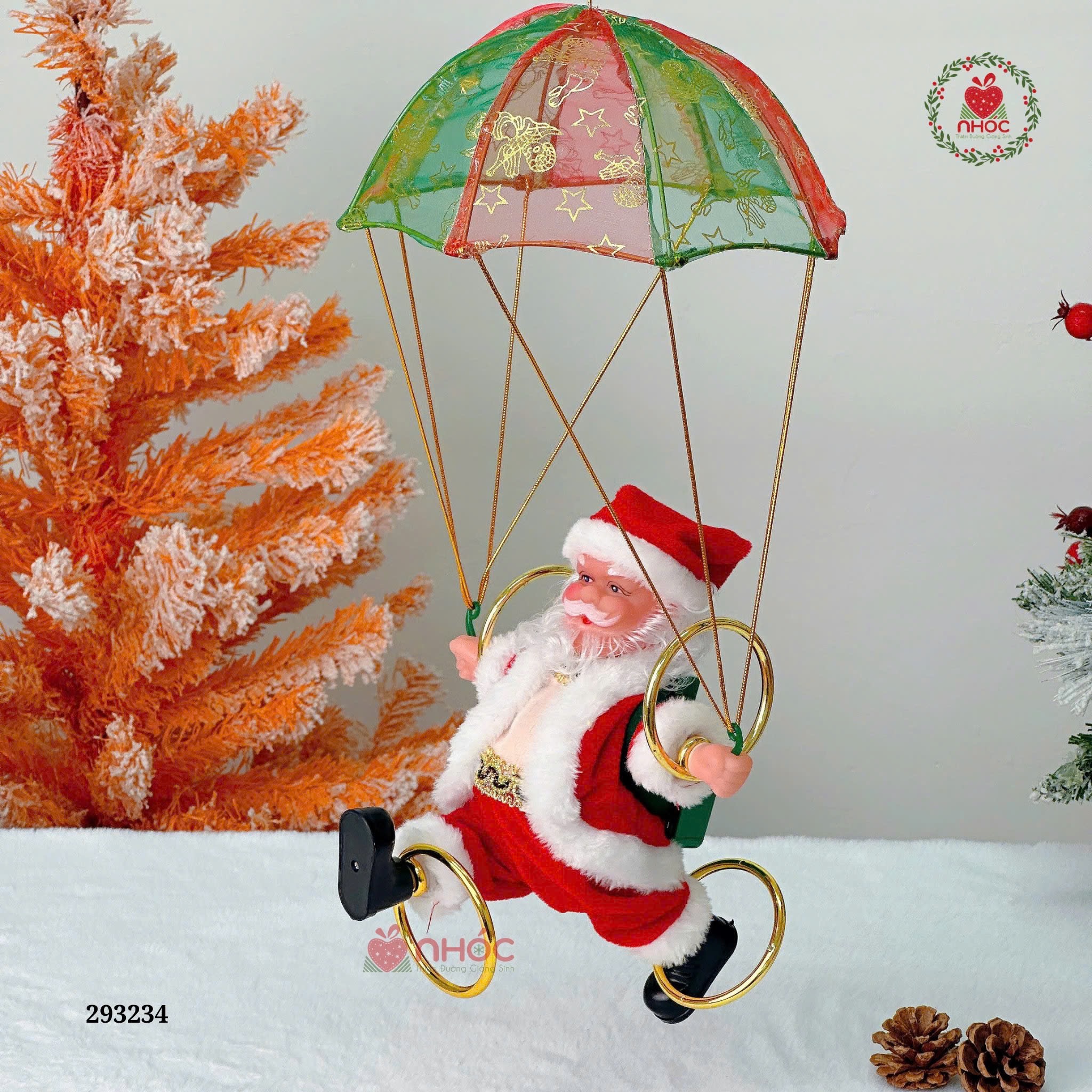 Ông già Noel xiếc vòng nhảy dù - 15320