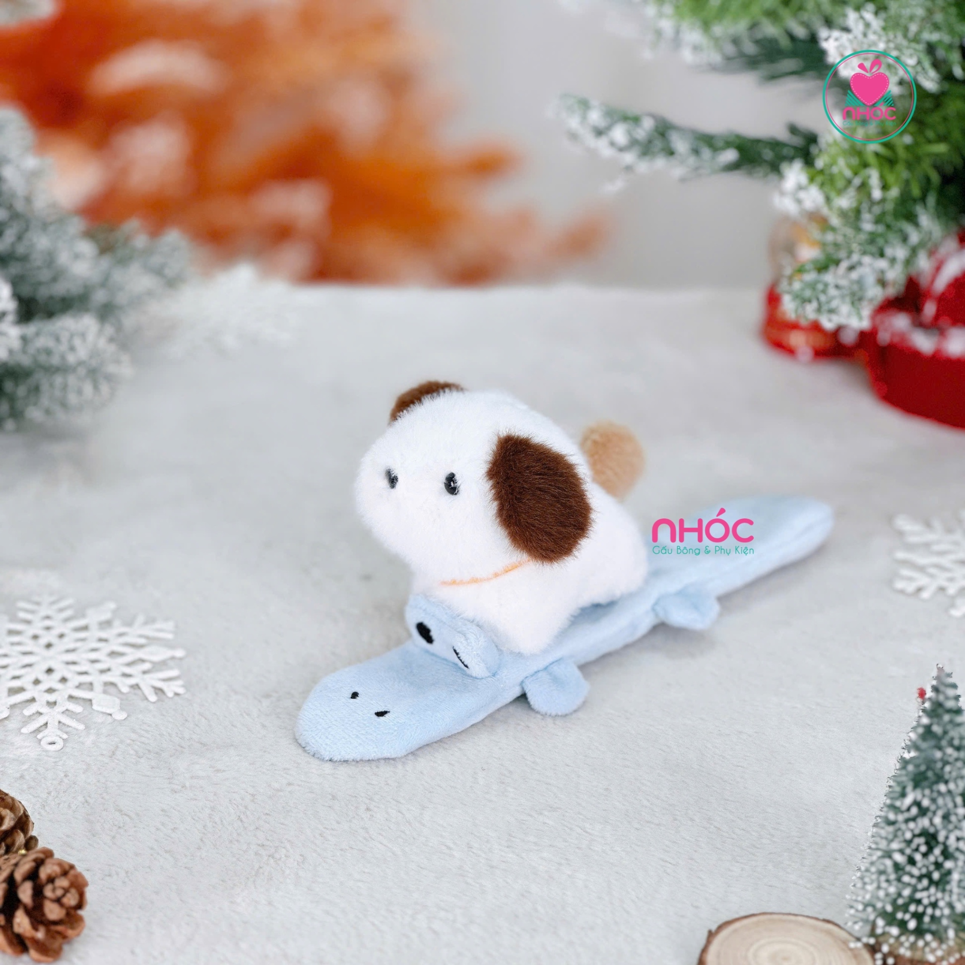 Vòng tay bông cưỡi thú - Chó cá sấu - 12501