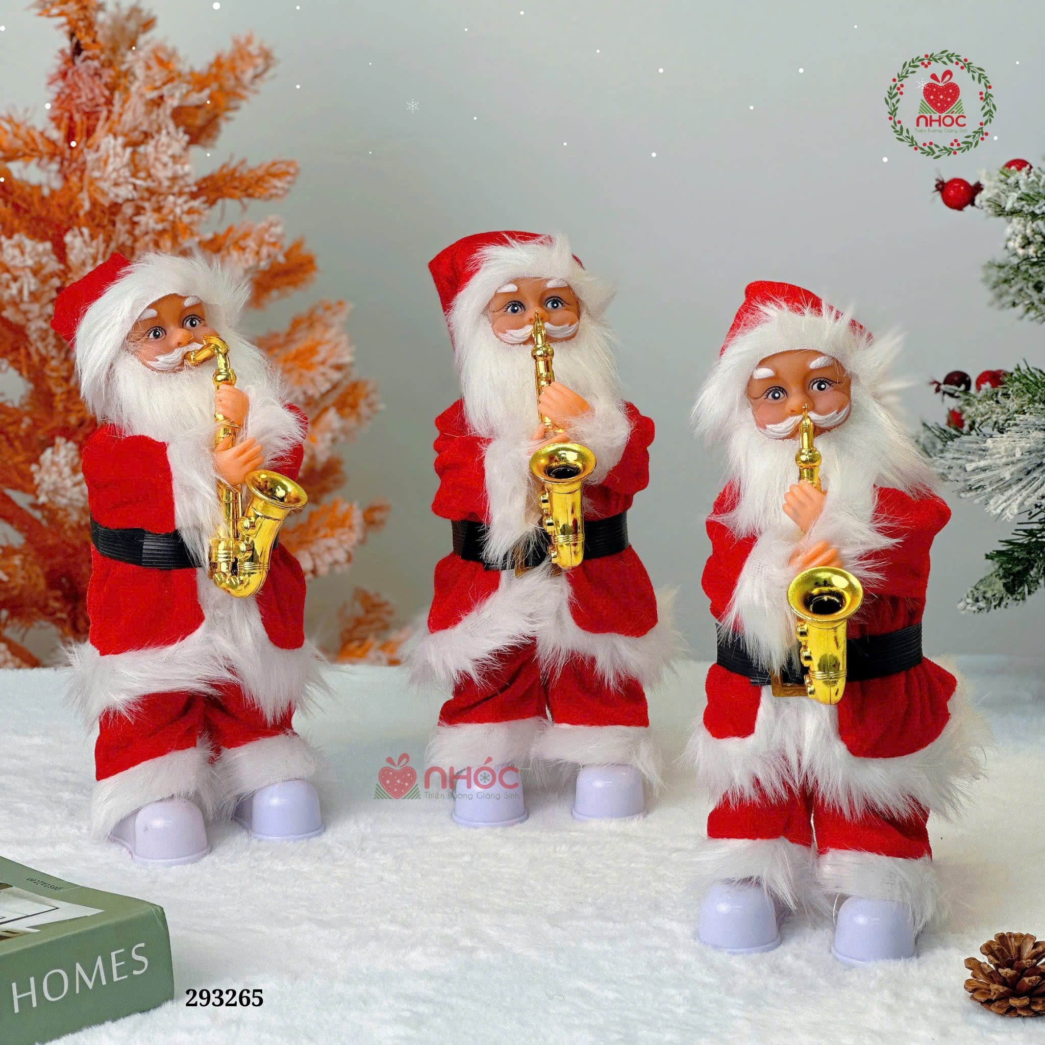 Ông già Noel cầm kèn nhạc - 15320