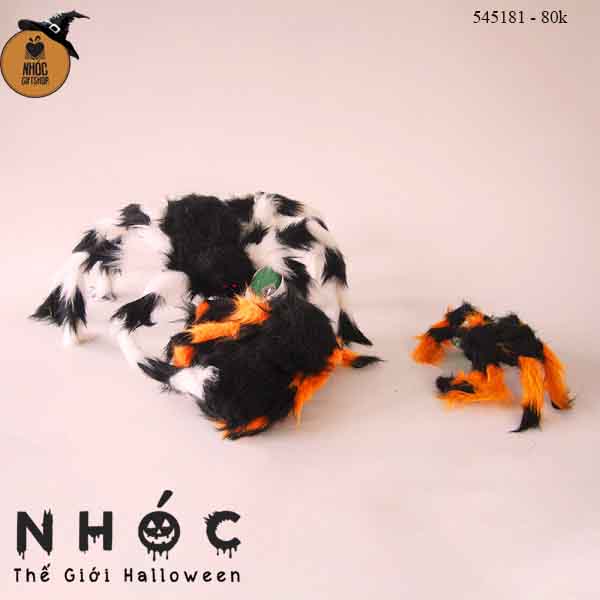 Nhện lông 2 màu - 3080 - Đen cam