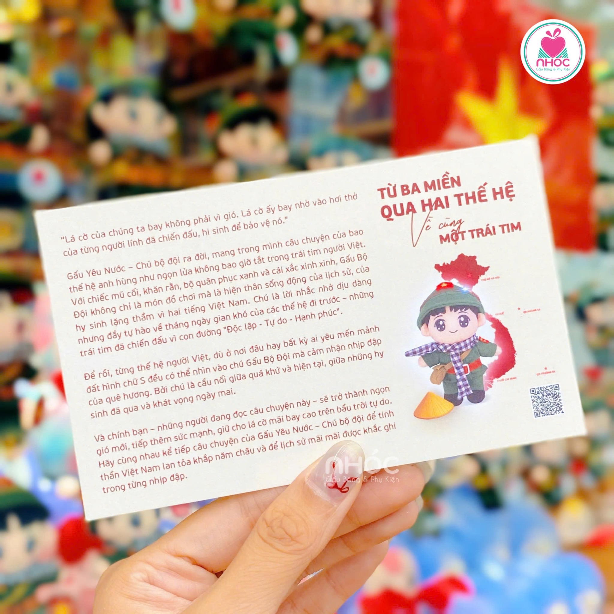 IN - Postcard chú Bộ Đội
