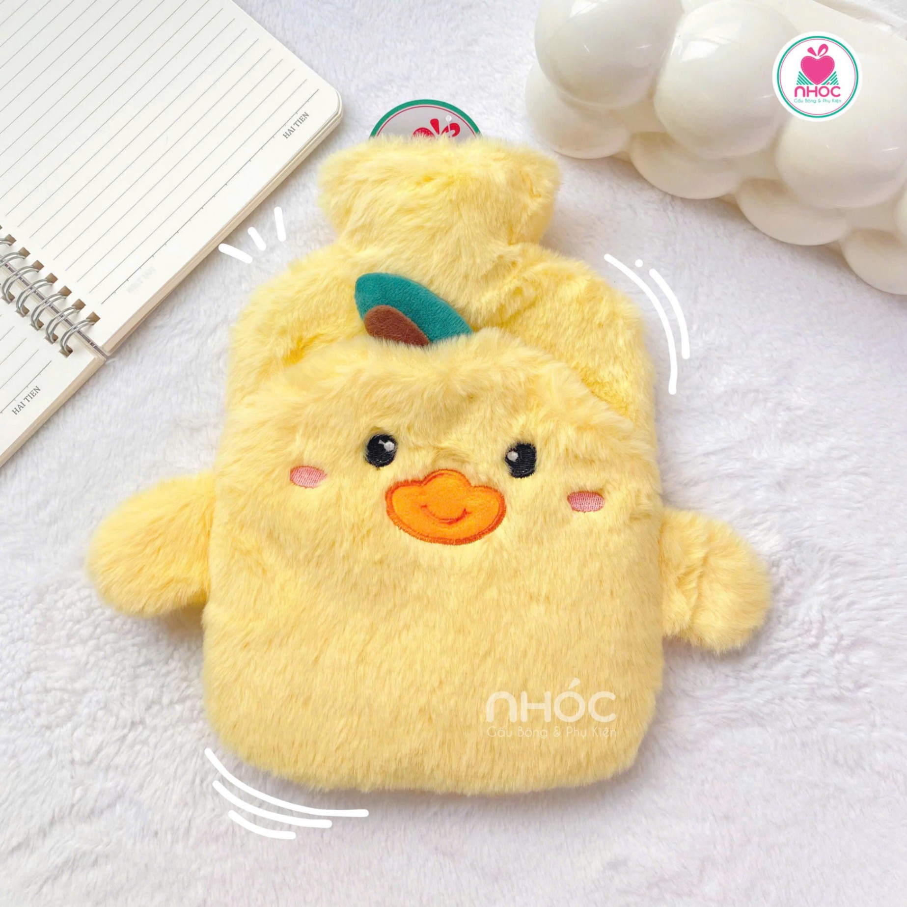 Túi chườm vỏ bông có tay - Gà - 100013025