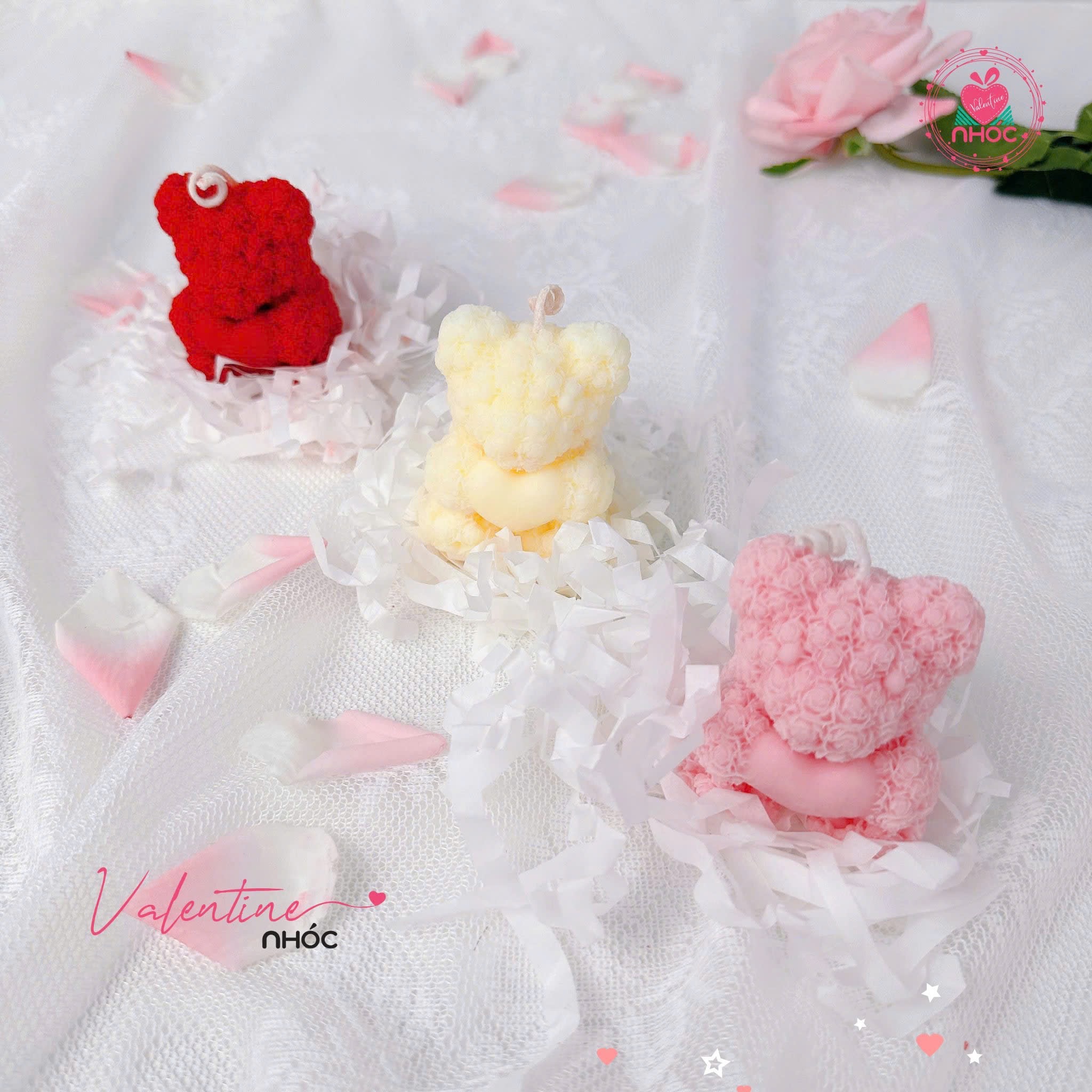 Nến thơm kiểu Teddy - 14001