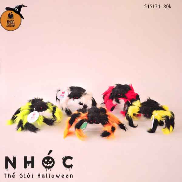Nhện lông 2 màu - 3080 - Đen đỏ