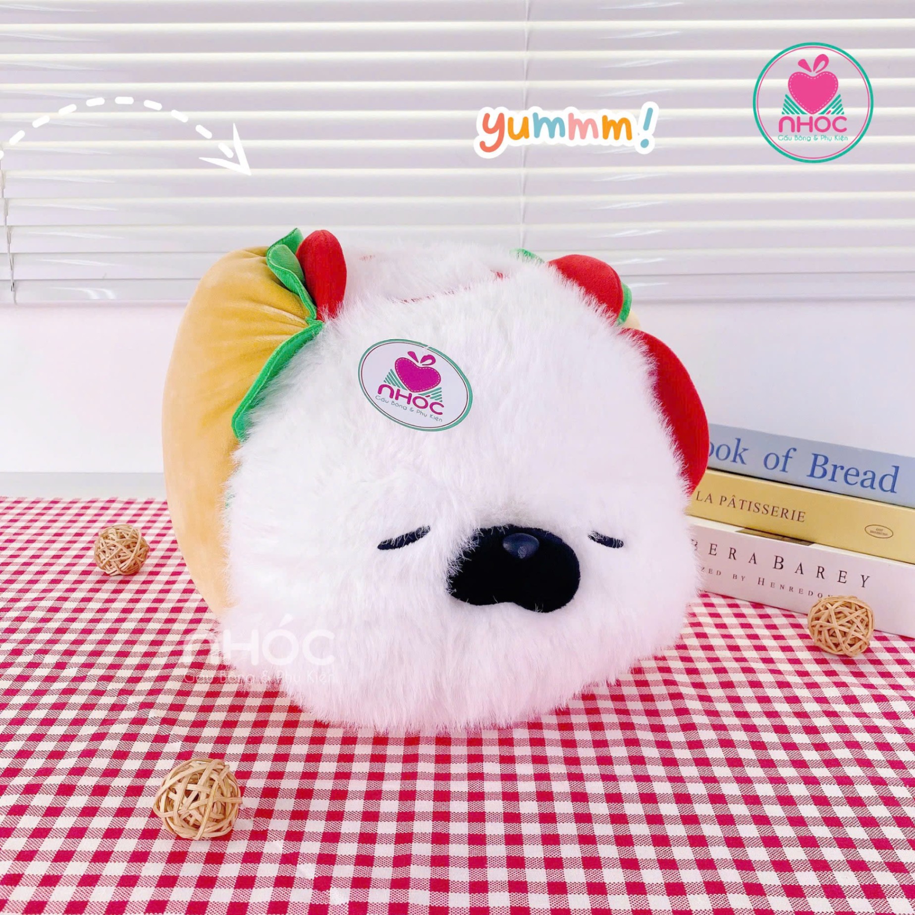 Thú bông Hải cẩu Cosplay bánh - Trắng - 40340