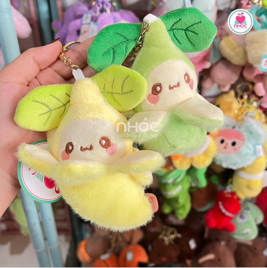 Móc khóa bông Trái chuối mặt cute 2m - 7525
