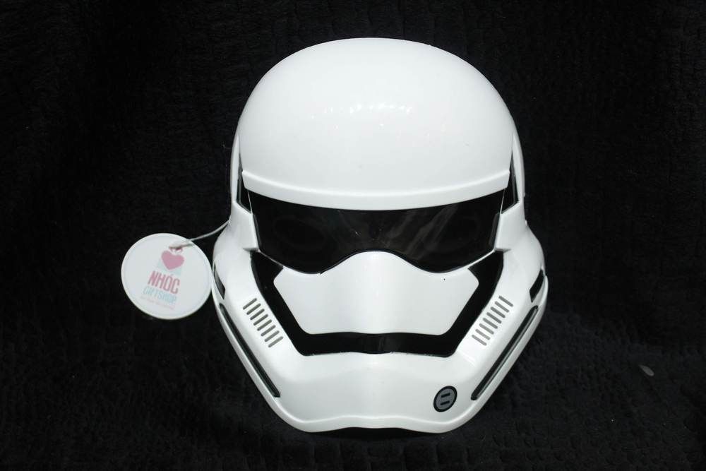 Mặt nạ nhựa TE có đèn - Siêu nhân Star Wars - Trắng - 8001