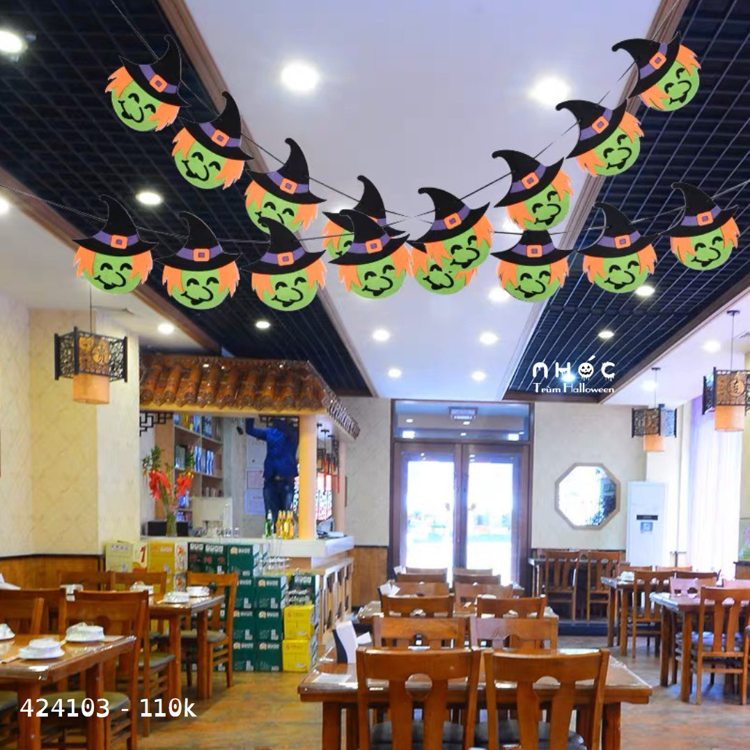 Dây trang trí nỉ giăng tường phù thủy - 11001