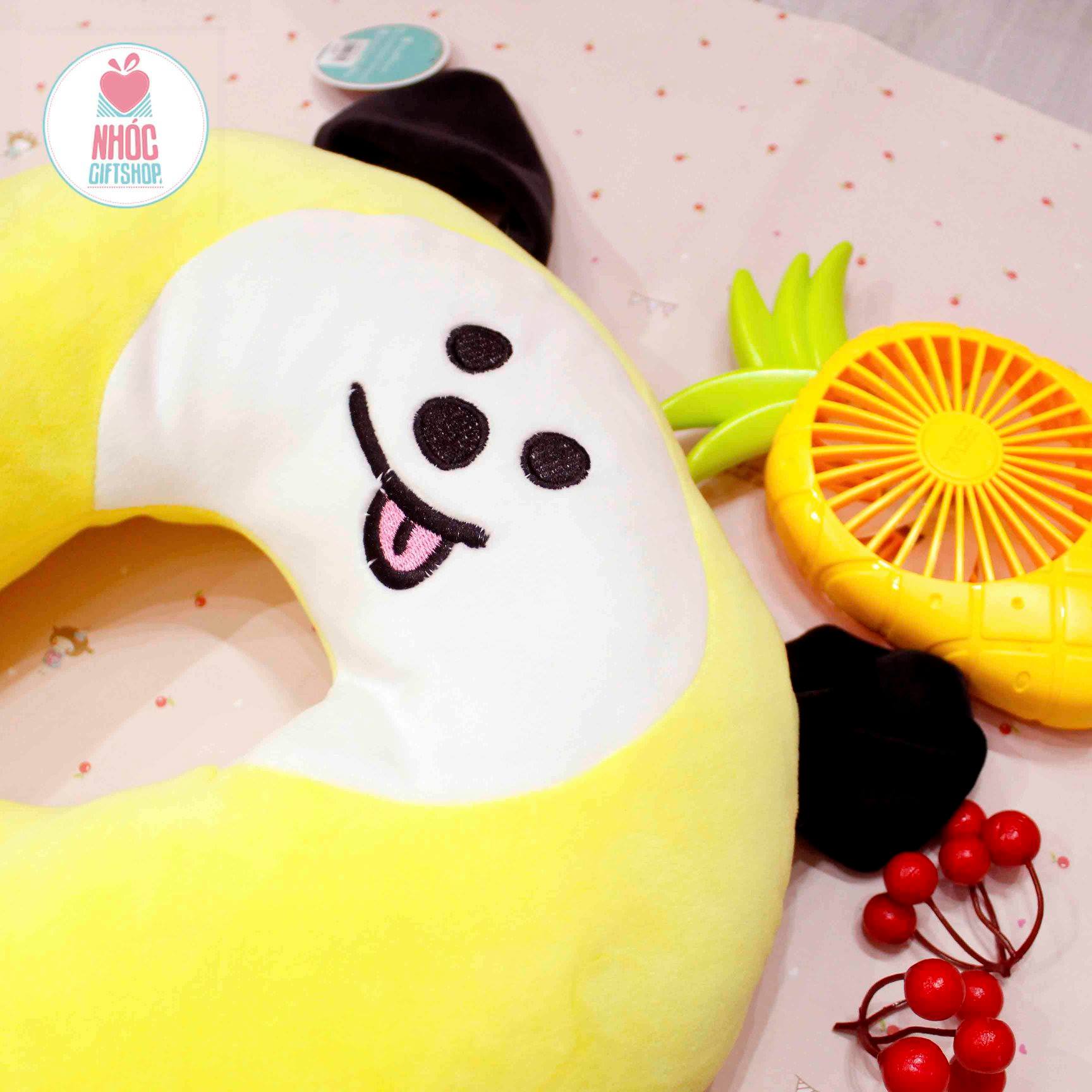 Gối kê cổ bông mịn BST Chimmy - Vàng - 18001