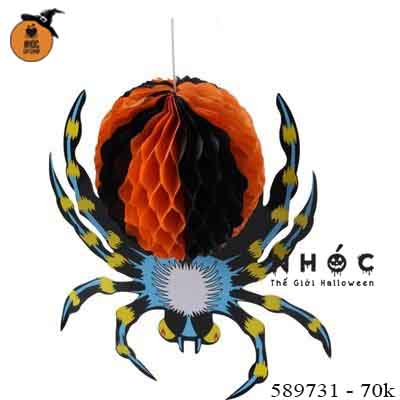 Mô hình giấy xếp nhện treo tròn - 7001