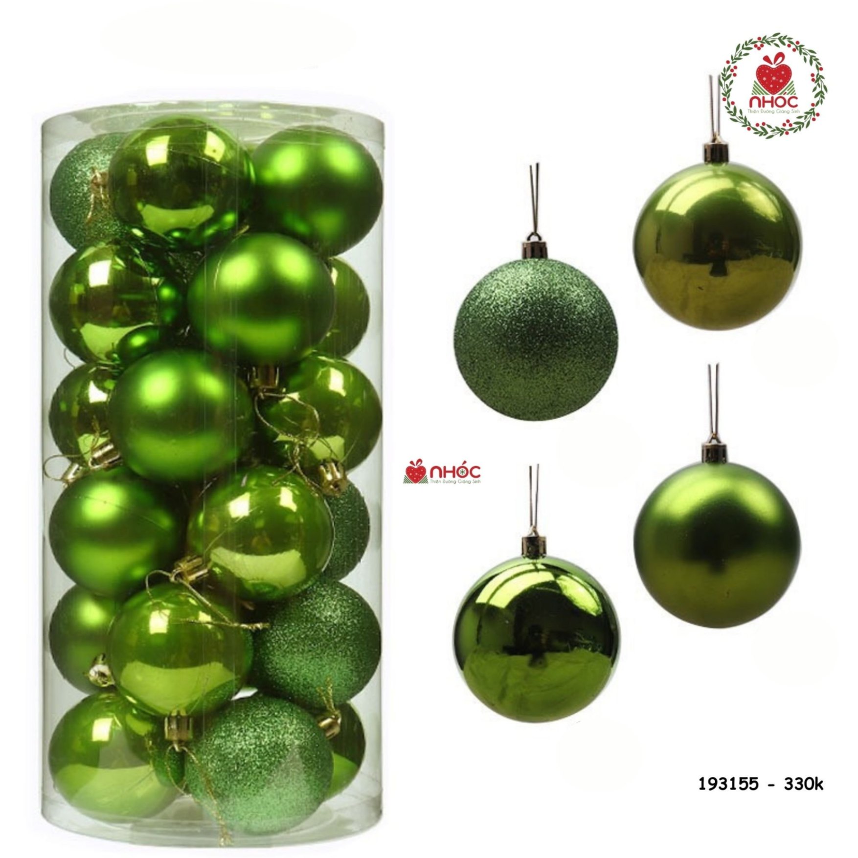 Trái châu kiểu Mix bộ 24 trái - 60 ly - 06330