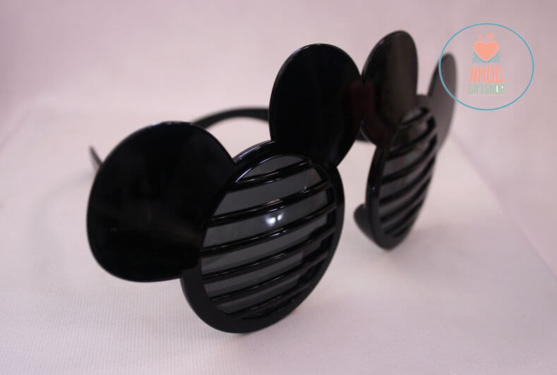 Măt kính chuột mickey 7001 - Đen