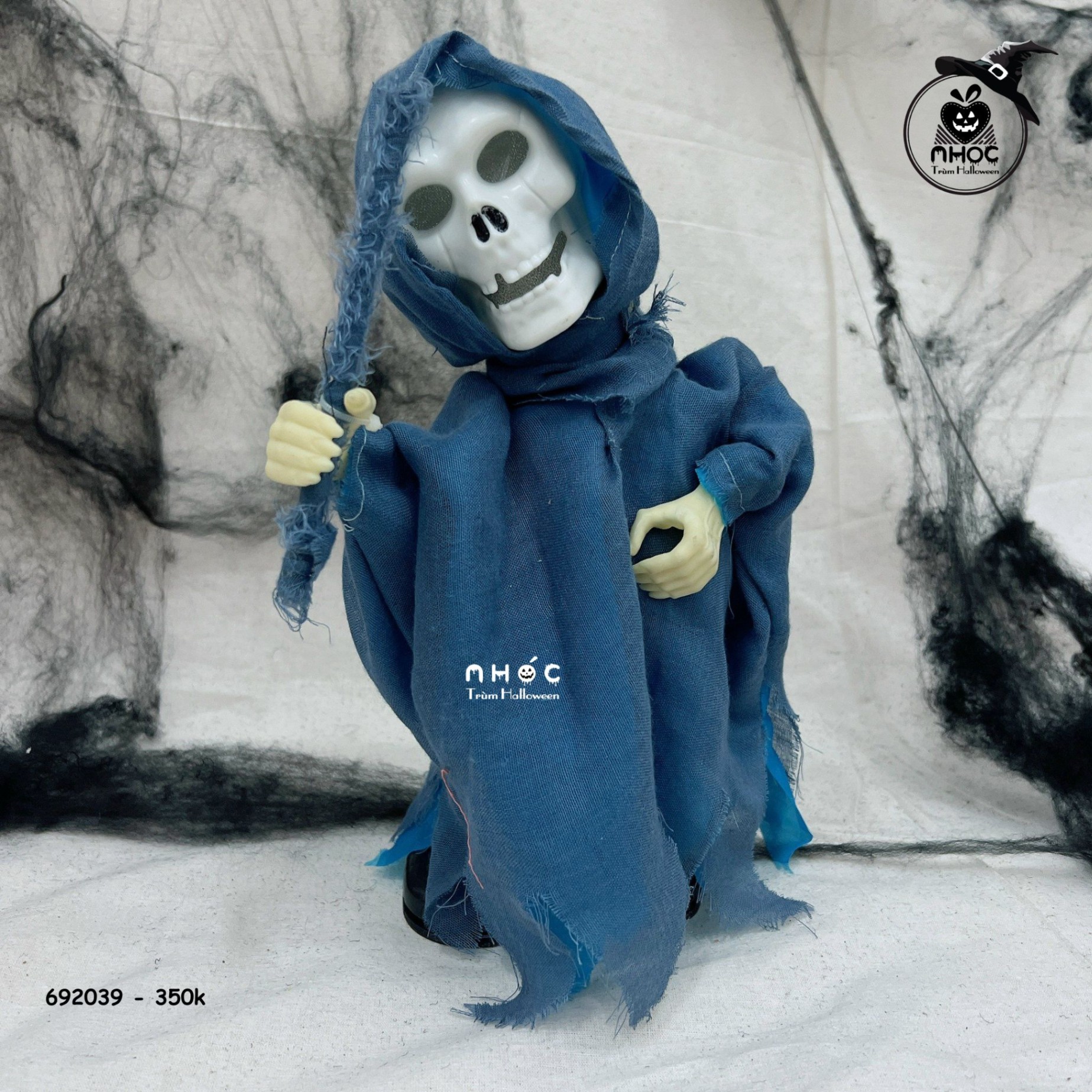 Ma thần chết nhạc nhảy -Xanh Indigo - 35001
