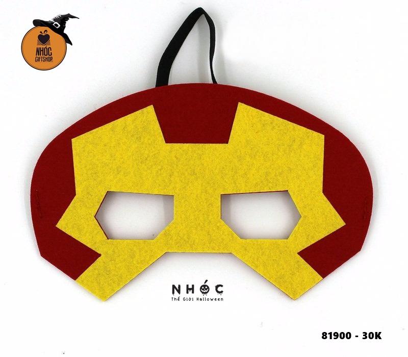 Mặt nạ nỉ - Iroman đỏ - 3001