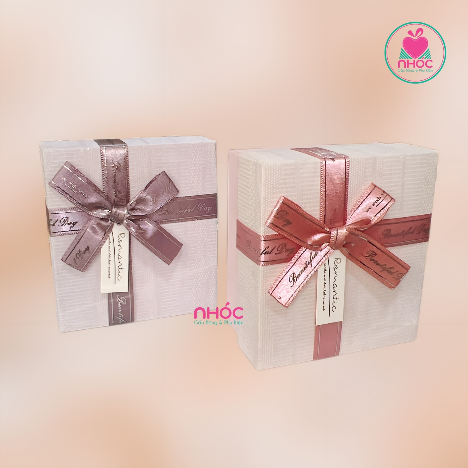 Hộp quà Hàn quốc Chữ nhật nhỏ - 10*10*5.5 - 5001
