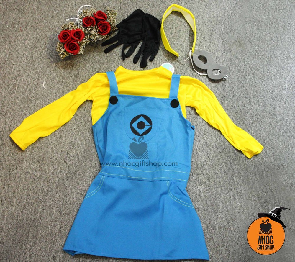 Đầm Minion trẻ em 37001 - Size M